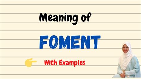 fomented meaning.